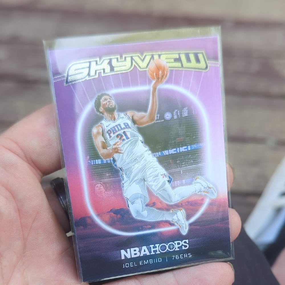 NBA Hoops Skyview Joel Embiid Card